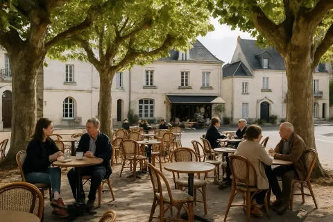 Café des Arts : Restauration du midi, expositions, concerts
