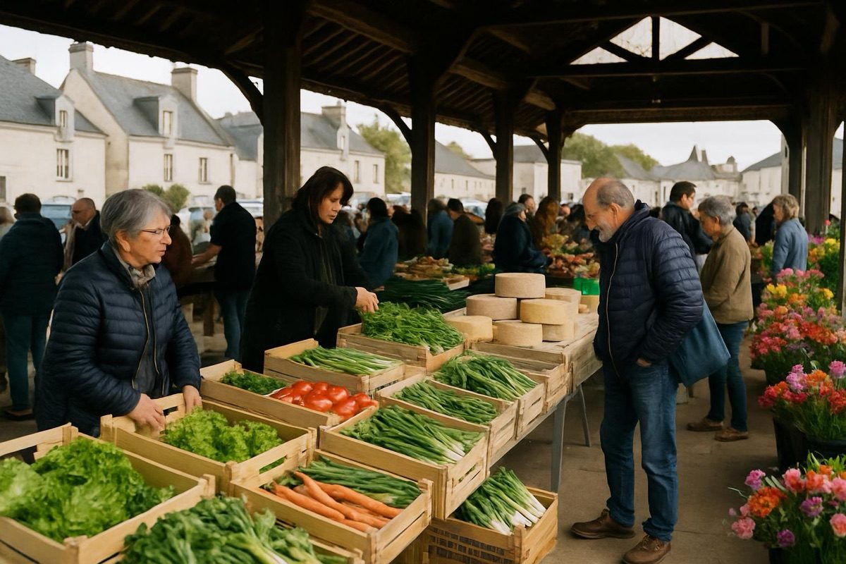 Marché des producteurs : 30 producteurs locaux, circuit court